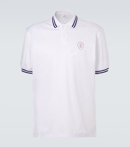 Polo en coton technique - Brunello Cucinelli - Modalova