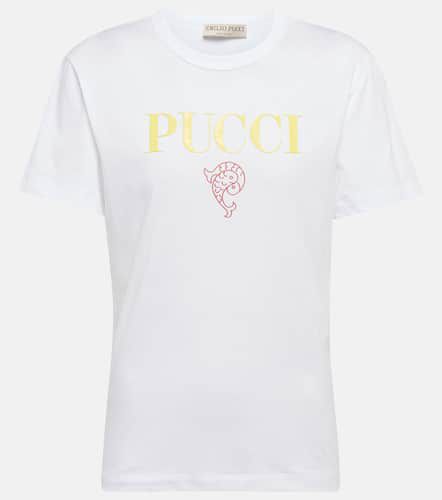 Pucci T-shirt imprimé en coton - Pucci - Modalova