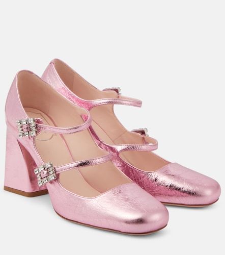 Escarpins Très Vivier Babies Mini en cuir métallisé - Roger Vivier - Modalova