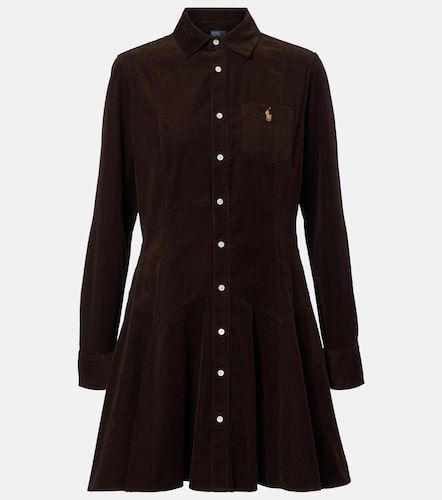 Robe chemise en velours côtelé de coton - Polo Ralph Lauren - Modalova