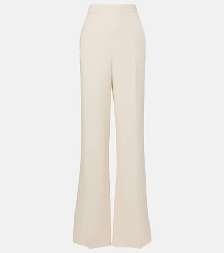 Pantalon évasé Cady Couture en soie - Valentino - Modalova