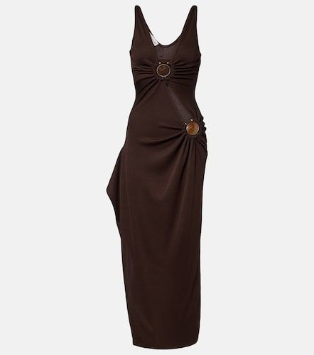 Robe midi Cascade à ornements - Christopher Esber - Modalova