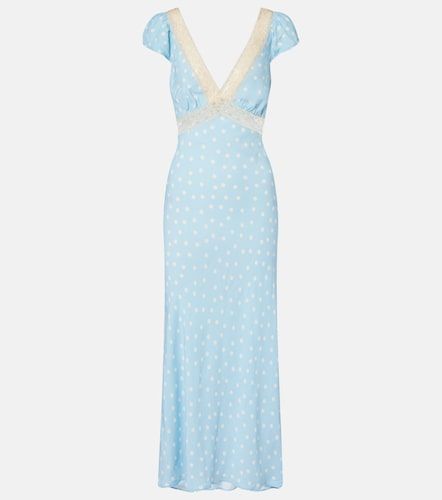 Rixo Robe longue Iggy à pois - Rixo - Modalova