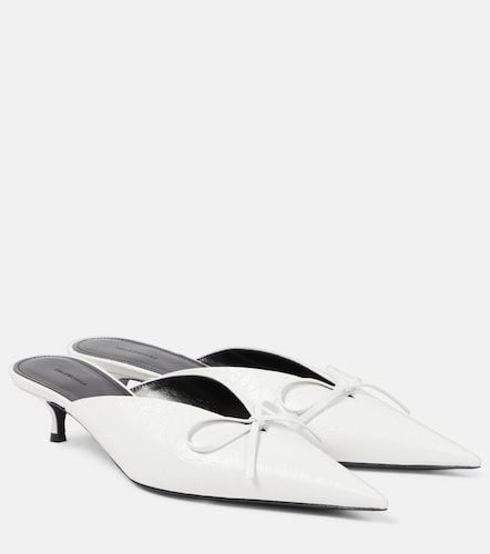 Mules Knife en cuir à nœud - Balenciaga - Modalova