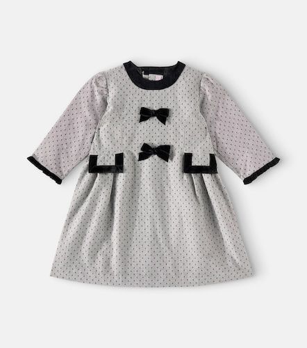 Robe Penelope à pois et nœud - La Coqueta - Modalova