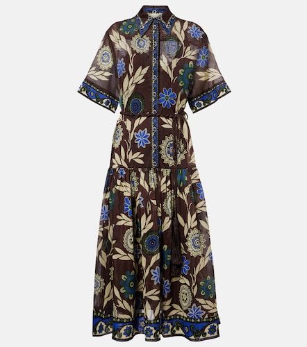Alémais Robe chemise Jasper en coton et soie - Alemais - Modalova