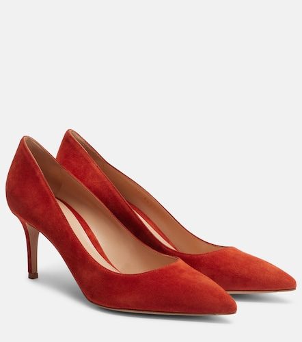 Escarpins Gianvito en daim - Gianvito Rossi - Modalova