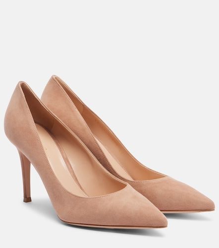 Escarpins Gianvito 85 en daim - Gianvito Rossi - Modalova