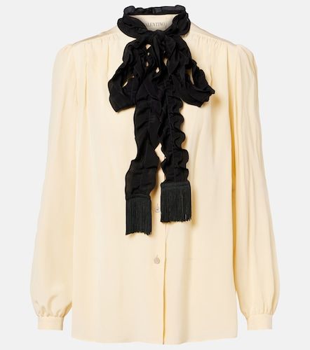 Valentino Blouse en crêpe de soie - Valentino - Modalova