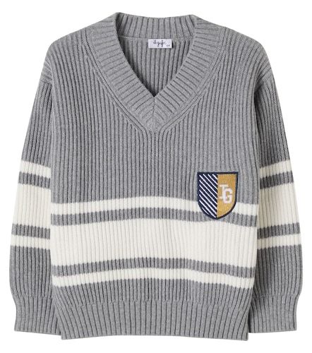Il Gufo Pull en coton à rayures - Il Gufo - Modalova