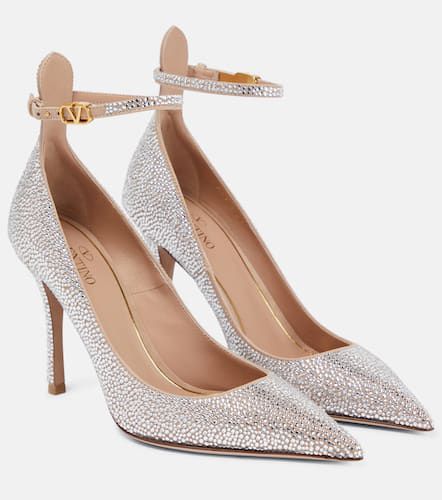 Escarpins Tan-Go en cuir à ornements - Valentino Garavani - Modalova