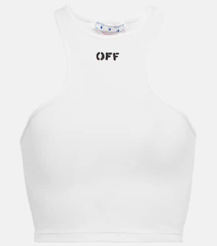 Off-White Top raccourci à logo - Off-White - Modalova
