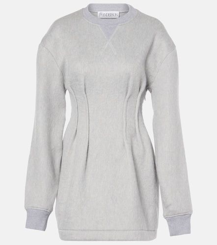Robe sweat-shirt en jersey - JW Anderson - Modalova