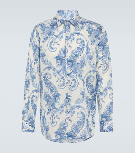 Etro Chemise en coton à fleurs - Etro - Modalova