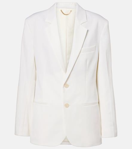 Blazer en laine mélangée - Victoria Beckham - Modalova