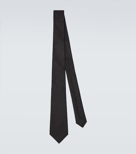 Gucci Cravate en coton et soie - Gucci - Modalova