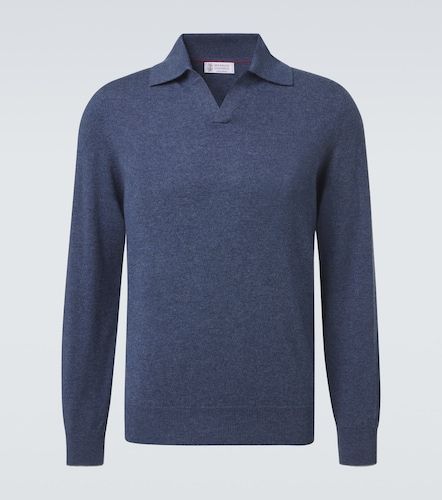 Polo en cachemire - Brunello Cucinelli - Modalova
