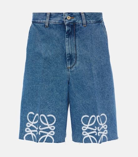 Loewe Bermuda Anagram en jean - Loewe - Modalova