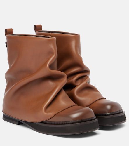Bottines Mini Robin en cuir - The Attico - Modalova