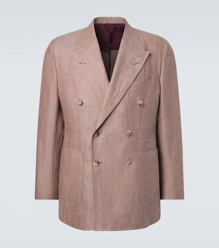 Rubinacci Blazer en lin et laine - Rubinacci - Modalova