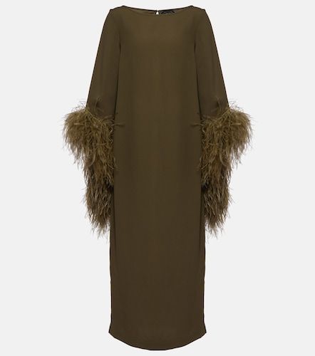 Robe Del Lago à plumes - Taller Marmo - Modalova