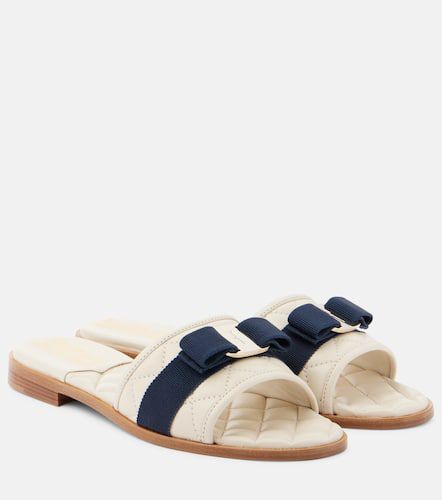 Ferragamo Mules Love en cuir - Ferragamo - Modalova