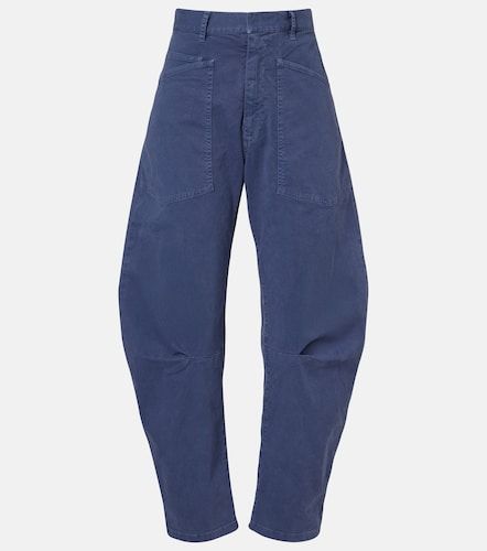 Pantalon barrel Shon en coton - Nili Lotan - Modalova
