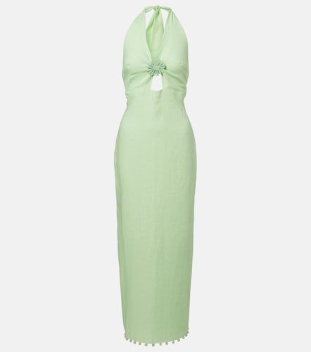Robe midi Orly en lin - Cala de la Cruz - Modalova