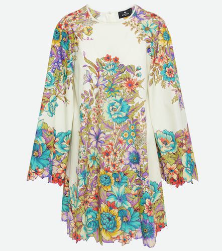 Etro Robe en coton à fleurs - Etro - Modalova