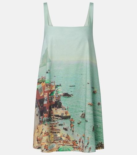 Robe Brio en coton à imprimé - Staud - Modalova