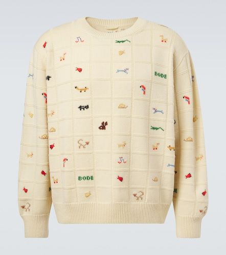 Pull Zoologist en laine et alpaga - Bode - Modalova