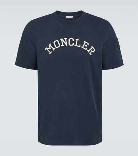 Moncler T-shirt brodé à logo - Moncler - Modalova