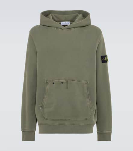 Sweat-shirt à capuche Compass en coton - Stone Island - Modalova