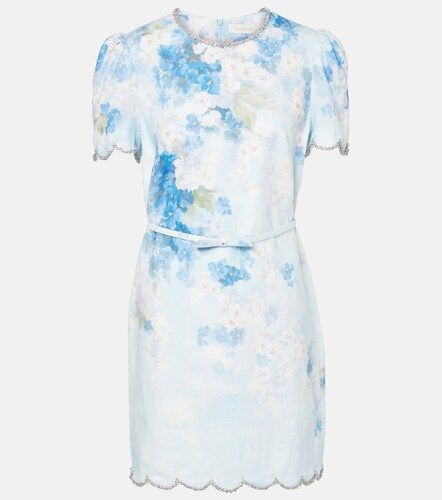 Robe Crush en lin à imprimé floral - Zimmermann - Modalova