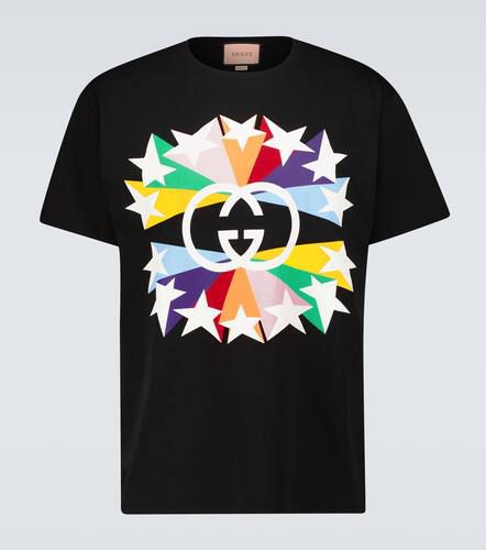 T-shirt GG étoile en coton - Gucci - Modalova