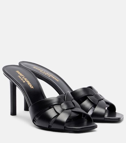 Mules Tribute 85 en cuir - Saint Laurent - Modalova