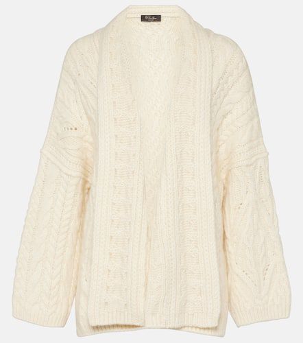 Cardigan en cachemire et mohair - Loro Piana - Modalova