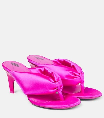 The Attico Mules Rem en satin - The Attico - Modalova