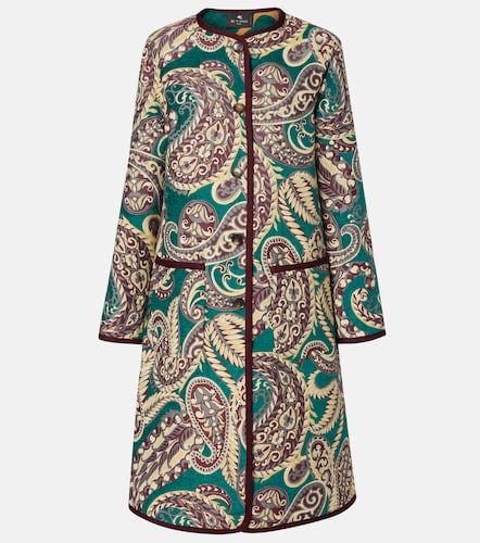 Manteau réversible en jacquard - Etro - Modalova