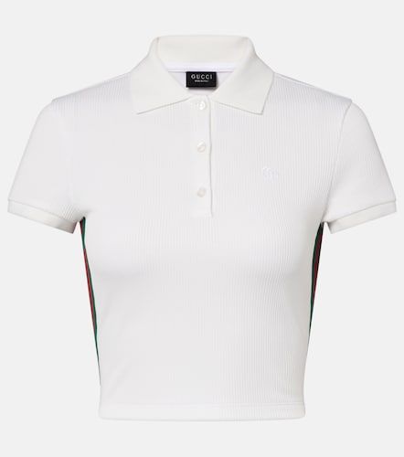 Gucci Polo court Web Stripe - Gucci - Modalova