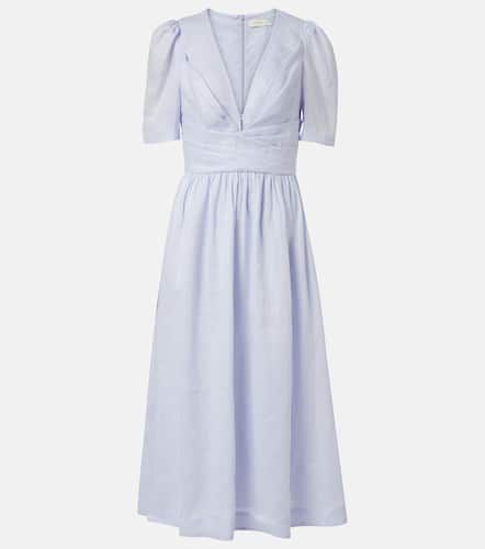 Zimmermann Robe midi en lin - Zimmermann - Modalova