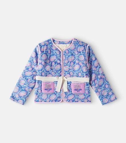 Veste Teliani en coton à fleurs - Louise Misha - Modalova