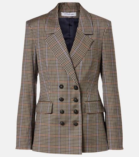 Blazer Claude à carreaux - Veronica Beard - Modalova
