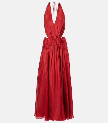 Robe longue Indra en soie - Zimmermann - Modalova