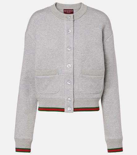 Gucci Cardigan Web Stripe - Gucci - Modalova