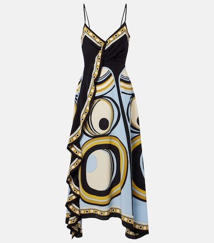 Robe midi Turn Around en soie - La DoubleJ - Modalova
