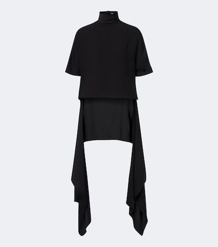 Alaïa Top asymétrique en cady - Alaia - Modalova