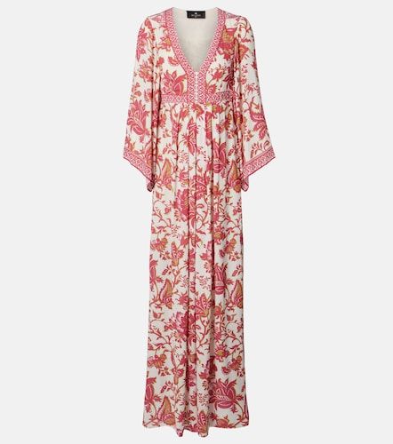 Etro Robe longue à fleurs - Etro - Modalova