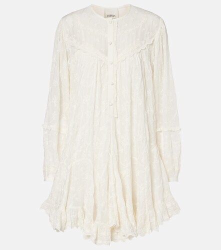 Robe Zame en coton et soie - Isabel Marant - Modalova