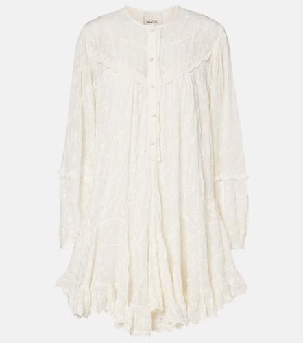 Robe Zame en coton et soie - Isabel Marant - Modalova